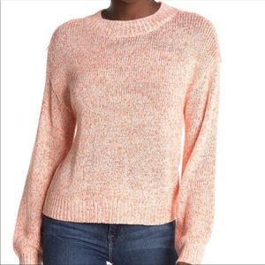 Abound Coral Crew Neck Sweater